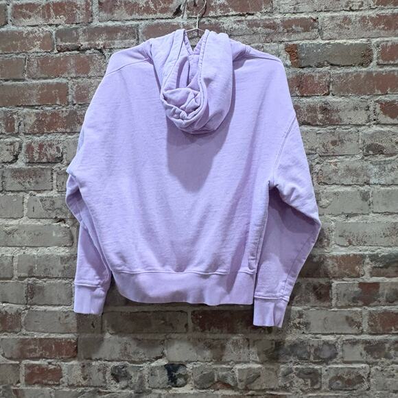 WEWOREWHAT Oversized Hoodie in Lilac in Size Medium - Picture 4 of 5